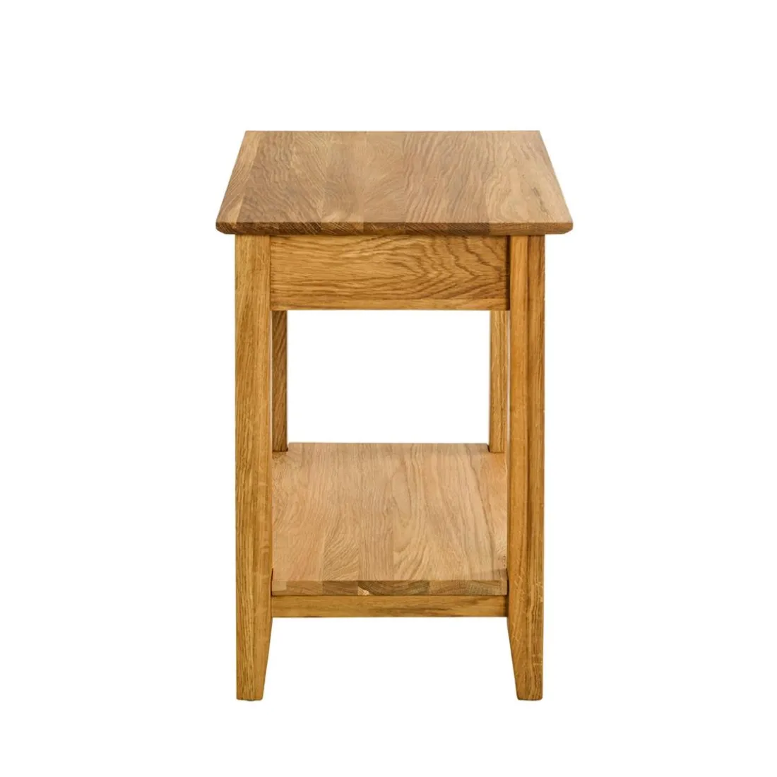 Console avec 1 tiroir et 1 etagère en bois