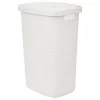 Corbeille 60L Rattan blanc