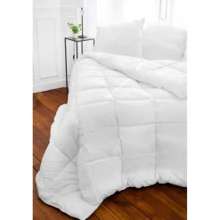 Couette Chaude Castor en coton blanche