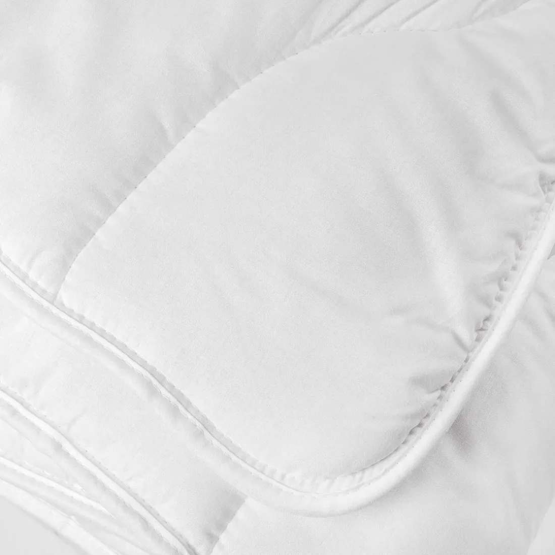 Couette chaude enveloppe coton HARMONIE blanc