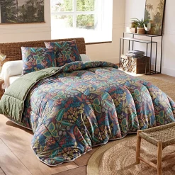 Couette Chaude 400g FOREST Verte