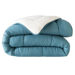 Couette HEBE 400 g/m² bleue en polyester