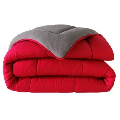 Couette HEBE 400 g/m² rouge en polyester