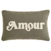 Coussin Cherry 58x10cm - vert Kaki