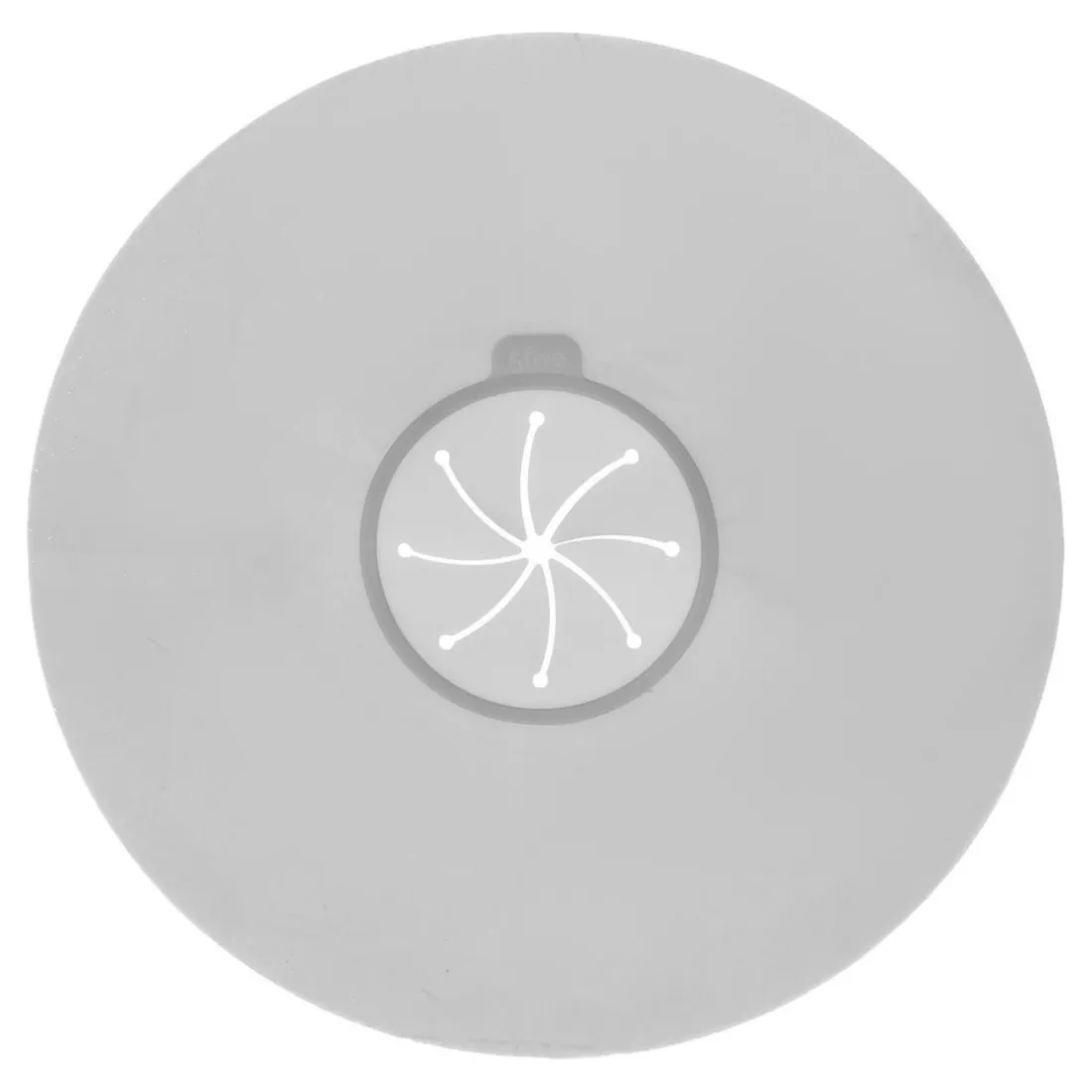 Couvercle anti éclaboussure D35cm gris en silicone