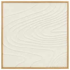 Déco mural 3D Hateya blanc