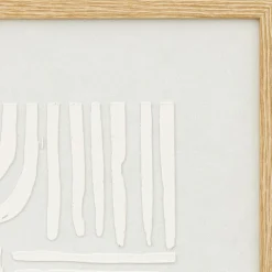 Déco mural 3D Kaya blanc