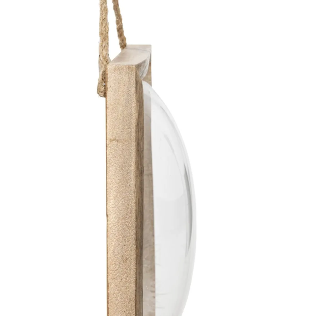 Déco murale bombée plume Jonas Bois