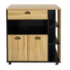 Desserte Cuisine Chef en Bois