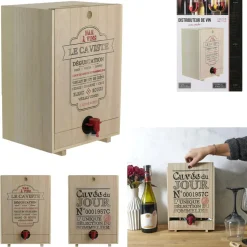 Distributeur De Vin Bois 5l M4