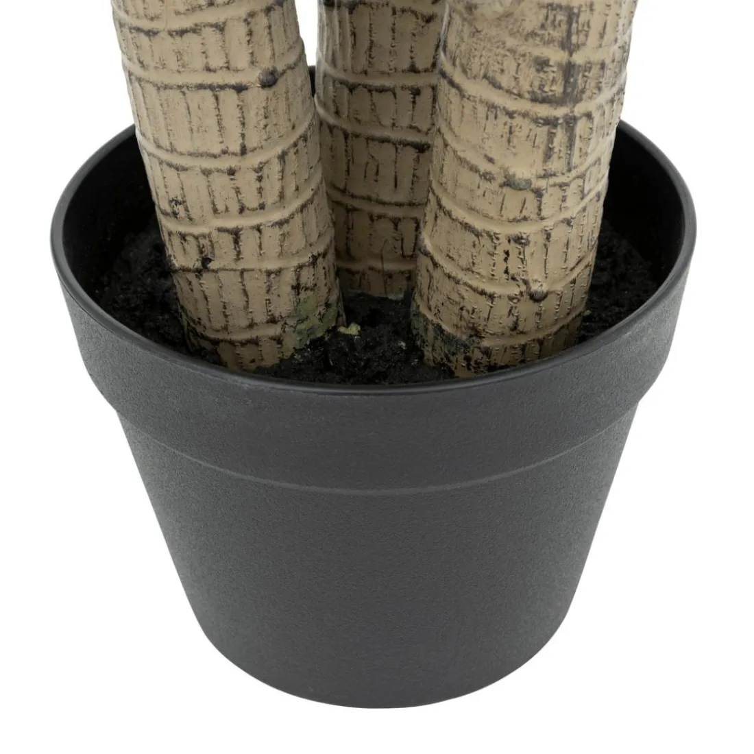Dracena artificielle Onia Pot noir