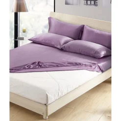 Drap Housse en Soie, Sans Couture