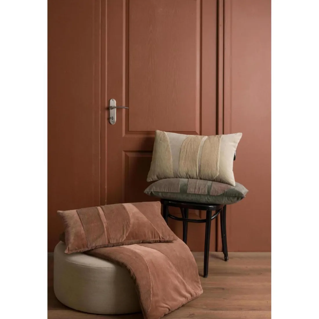 Edredon Fara côtelé Thym 85 x 200