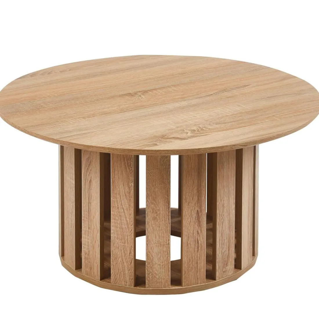 Ensemble de 2 tables basses Annabel Chêne clair