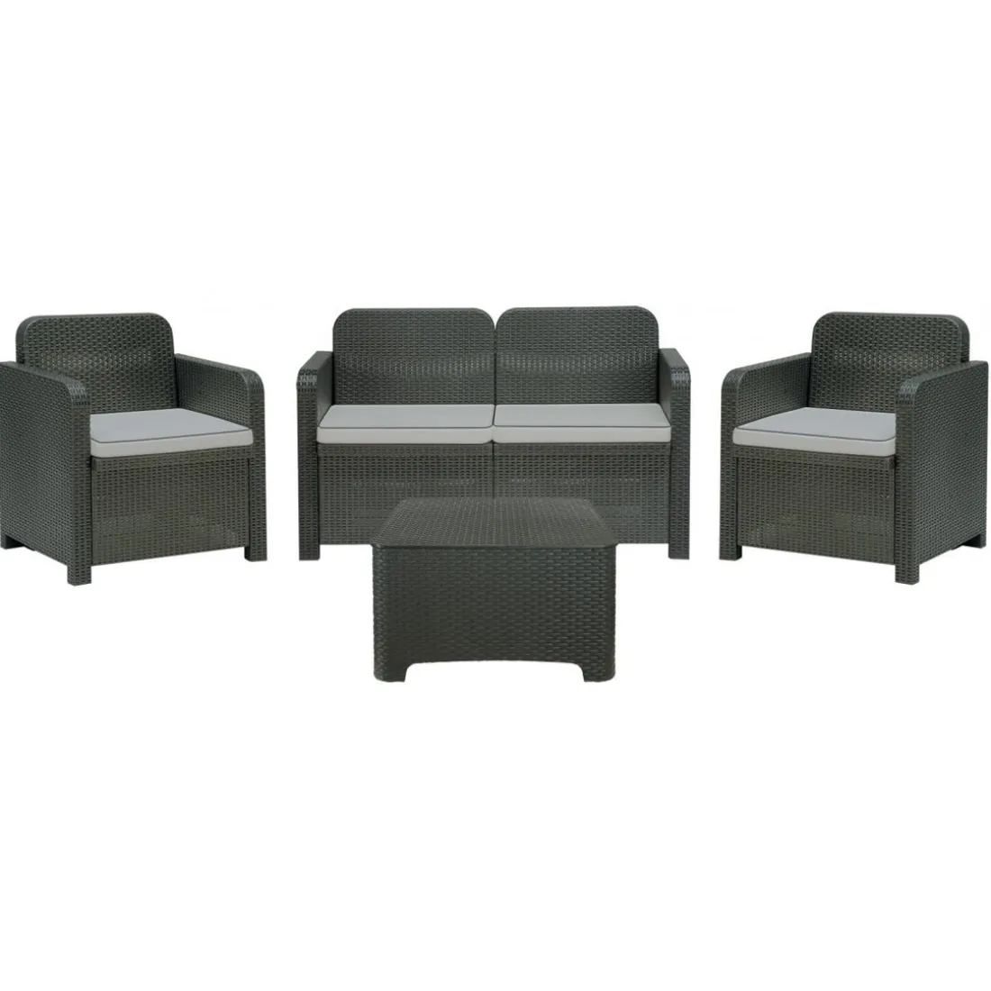 Ensemble De Jardin Arsenal Anthracite