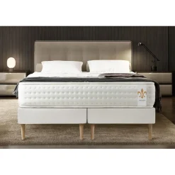 Ensemble Le Vingt-Quatre double sommiers Blanc