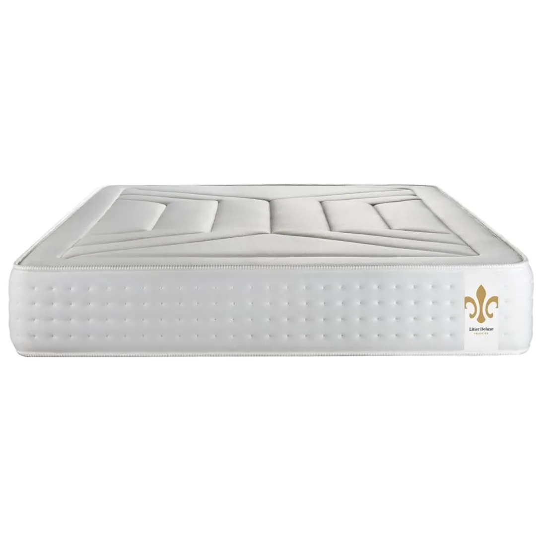 Ensemble Le Vingt-Quatre double sommiers Blanc