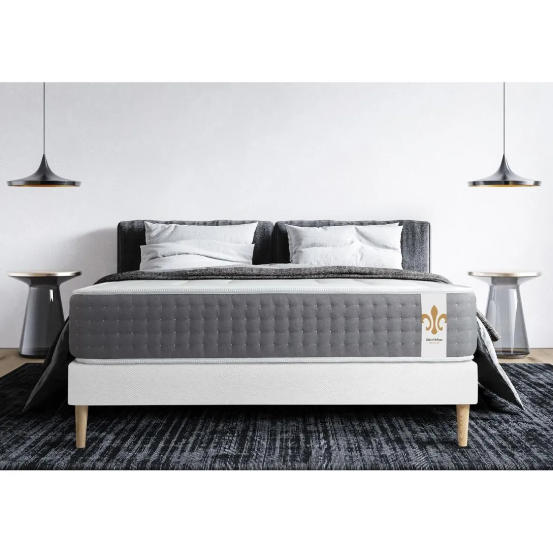 Ensemble Le Vingt-Six sommier Blanc