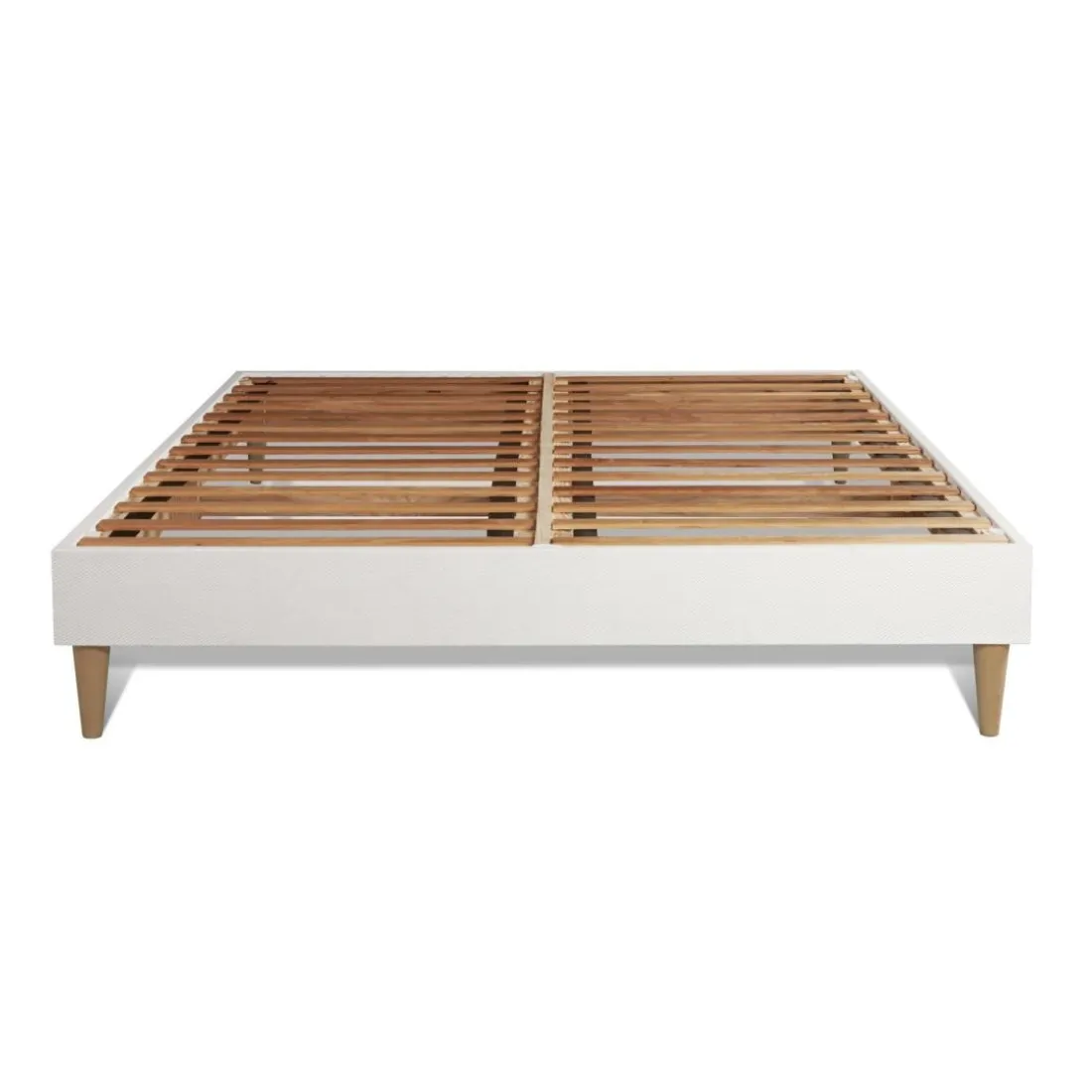 Ensemble matelas ULTRA sommier kit blanc