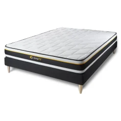 Ensemble sommier matelas SOFT Blanc