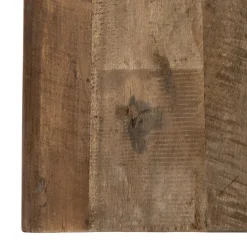 Etagère 1 Tiroir ALIDA Bois Teck Recyclé Acacia Mahogany Et Métal