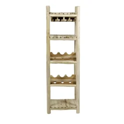 Etagère à vin teck