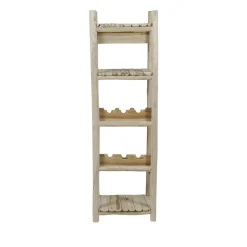 Etagère à vin teck