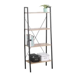 Etagère de rangement 4 niveaux style industriel