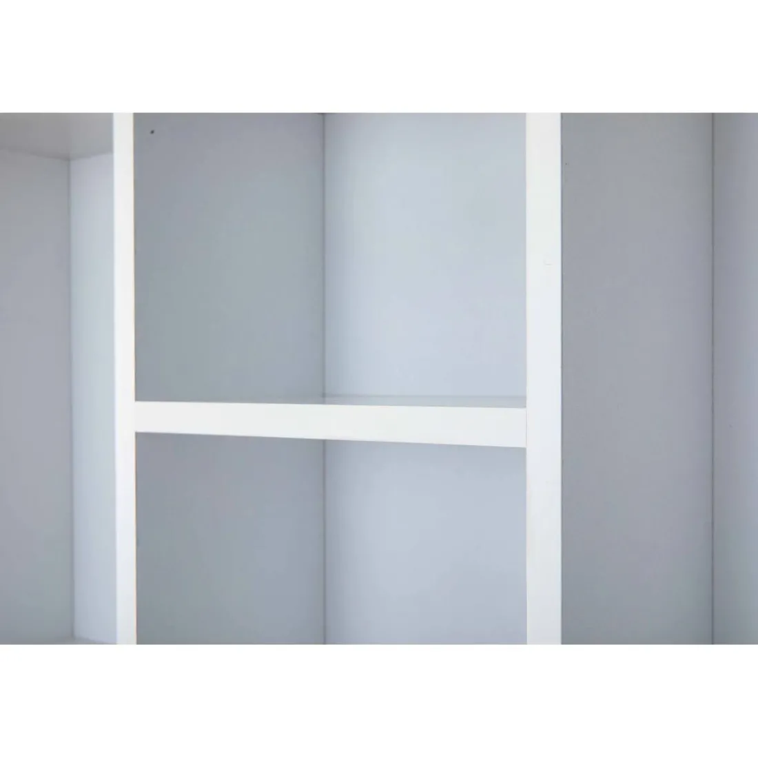 Etagère Murale Septem Noir Et Blanc