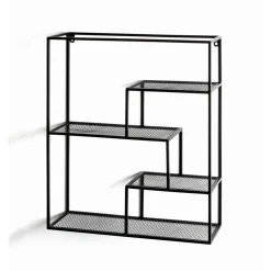 Etagère Murale Treillis Noir