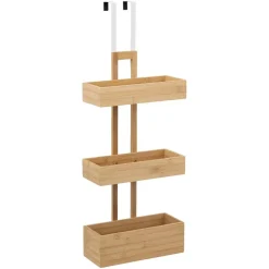 Etagère porte 3 niveaux en bambou