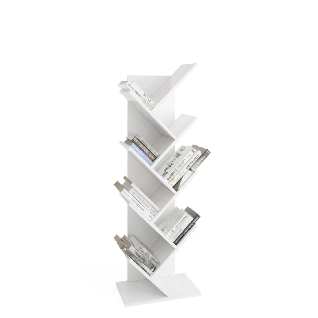 Etagère verticale blanche BÜCHEN