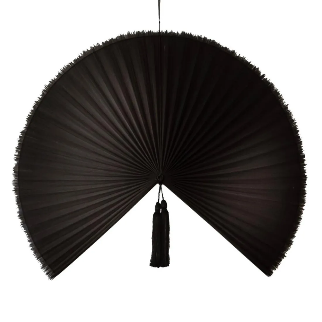 Eventail Décoratif FAN Noir