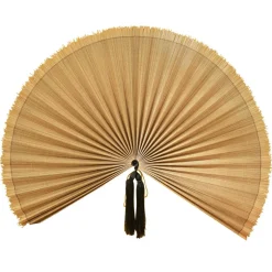 Eventail Décoratif FAN Beige Naturel