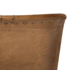 Fauteuil Cuir HOPER Cognac