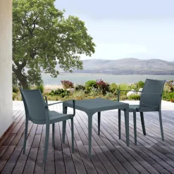 Fauteuil De Jardin Uni Bleu Marine Spirit Garden DIANE