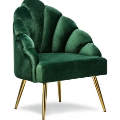Fauteuil de salon en Métal Vert Design