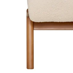 Fauteuil de table Liora blanc