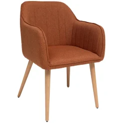 Fauteuil de table Visoca ambre