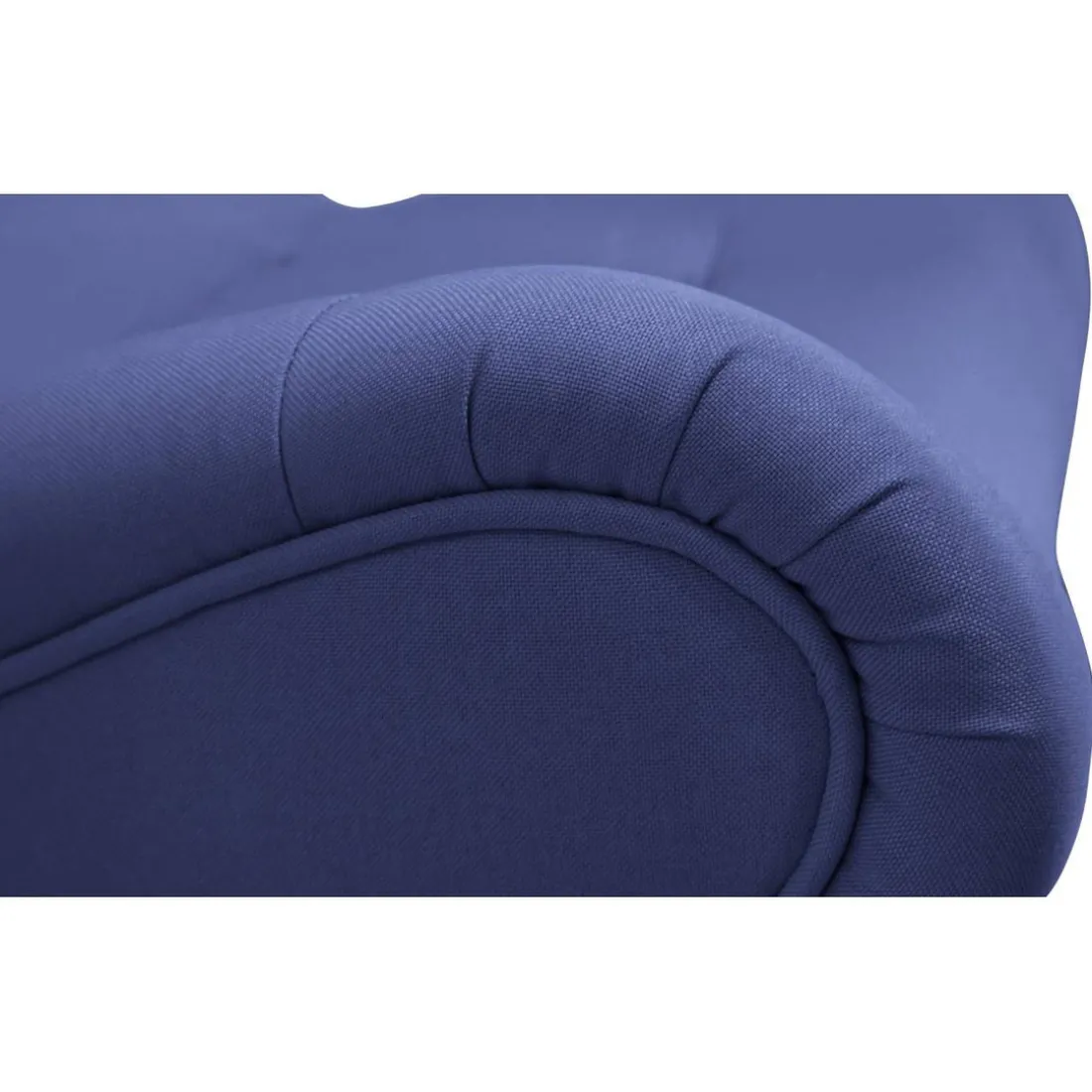 Fauteuil scandinave Tissu Bleu