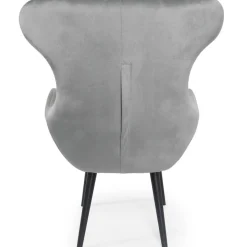 Fauteuil Velours Argent SHEEP