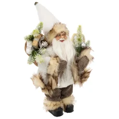 Figurine pere noel lumieux petit modèle