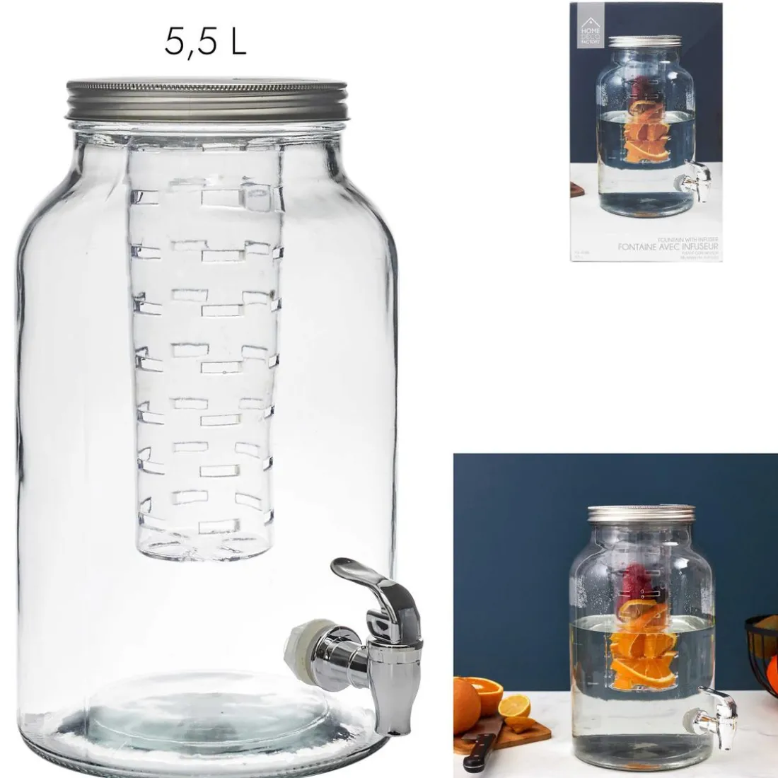 Fontaine Avec Infuseur 5.5l M6