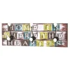 Garderobe murale Home multicolore 3 crochets