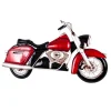 Garderobe murale vintage Moto rouge 5 crochets
