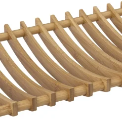 Égouttoir 2 niveaux et couverts bambou
