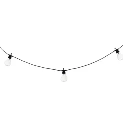 Guirlande lumineuse d'extérieur solaire 10 ampoules