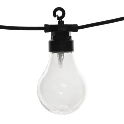 Guirlande lumineuse d'extérieur solaire 10 ampoules