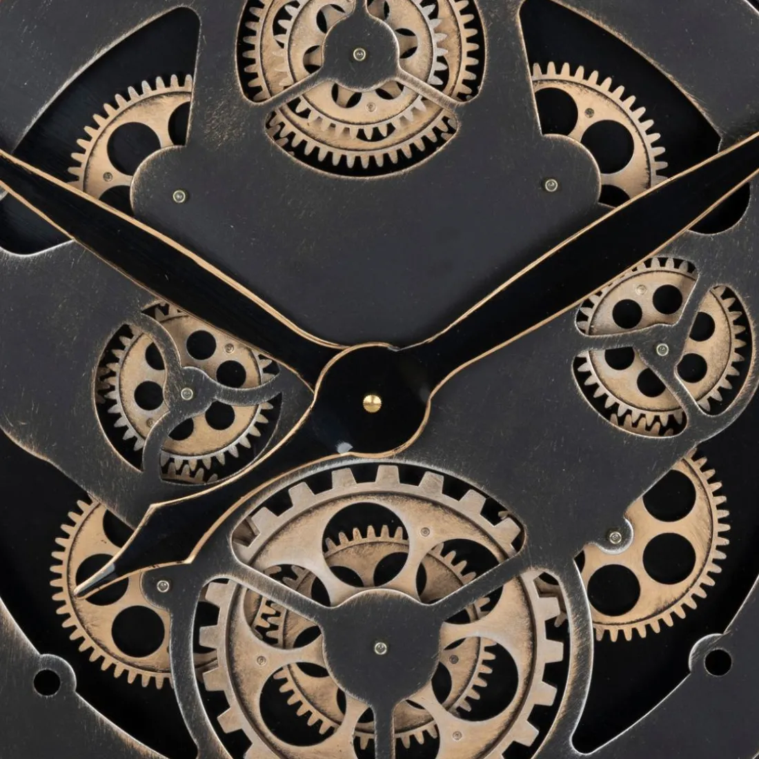 Horloge mécanique bois