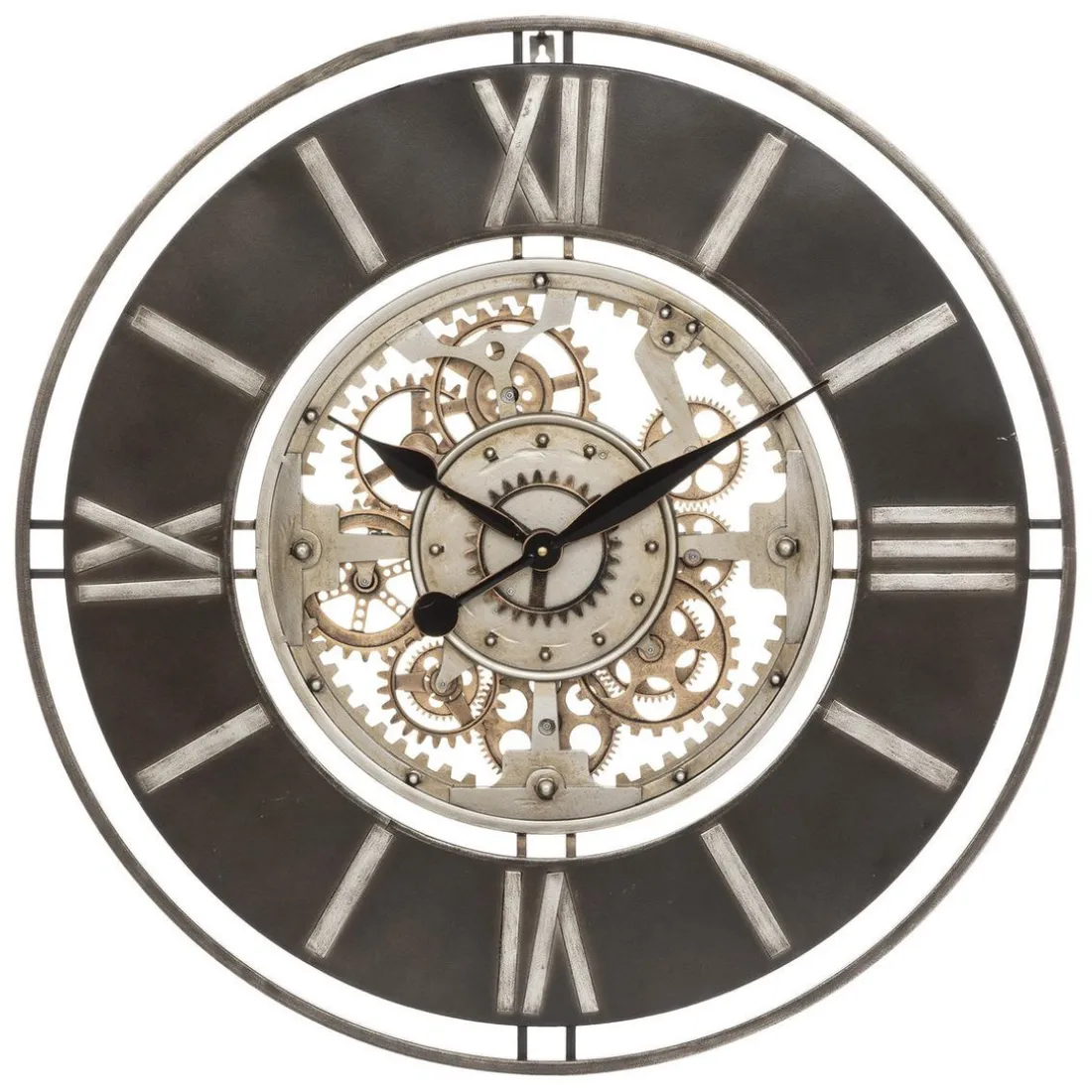 Horloge mécanique Soul en métal D70cm